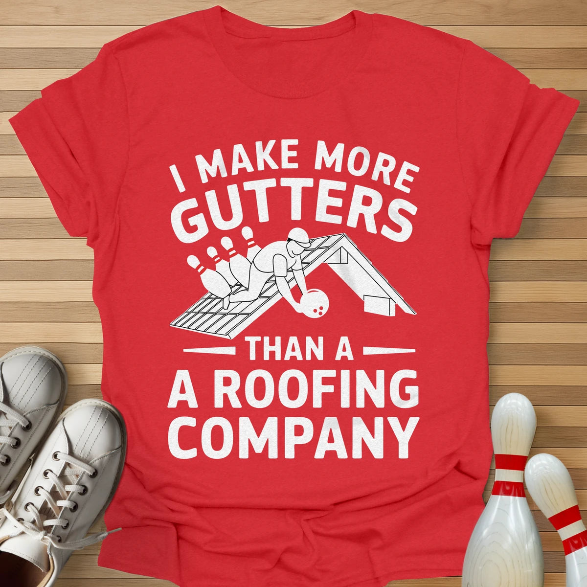 Roofing Company Gutters T-Shirt