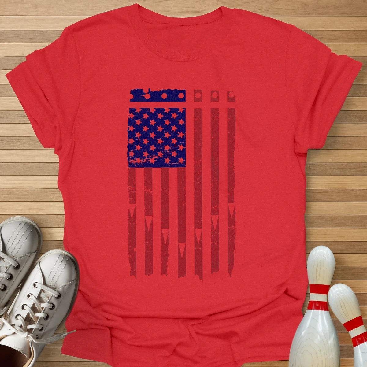 See Through Lane Flag T-Shirt