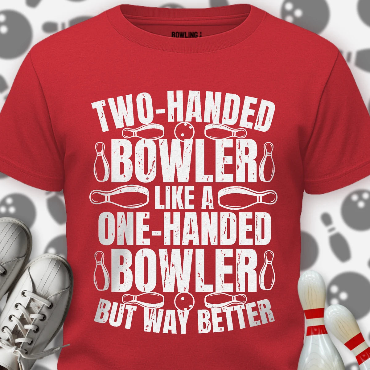 Two Handed Bowler T-Shirt