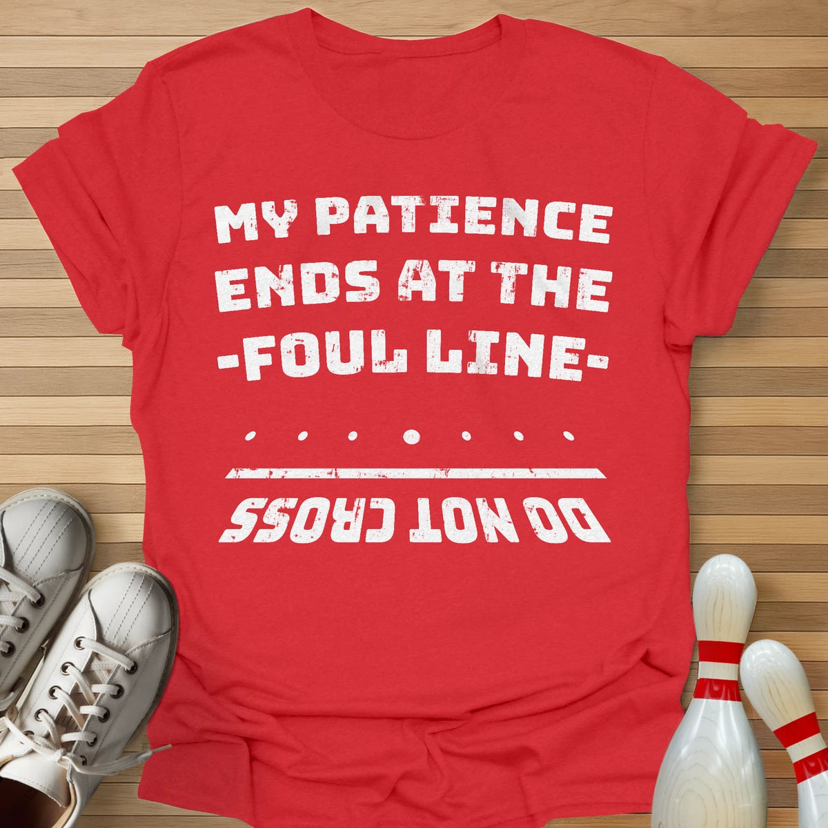 You've Crossed The Line T-Shirt