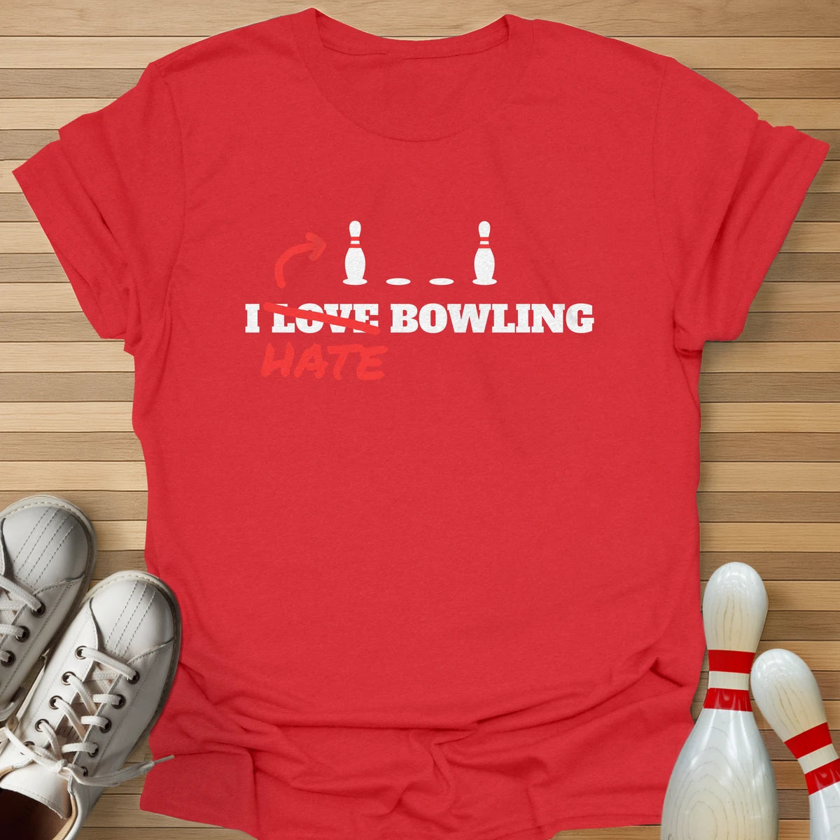 I Love Bowling T-Shirt