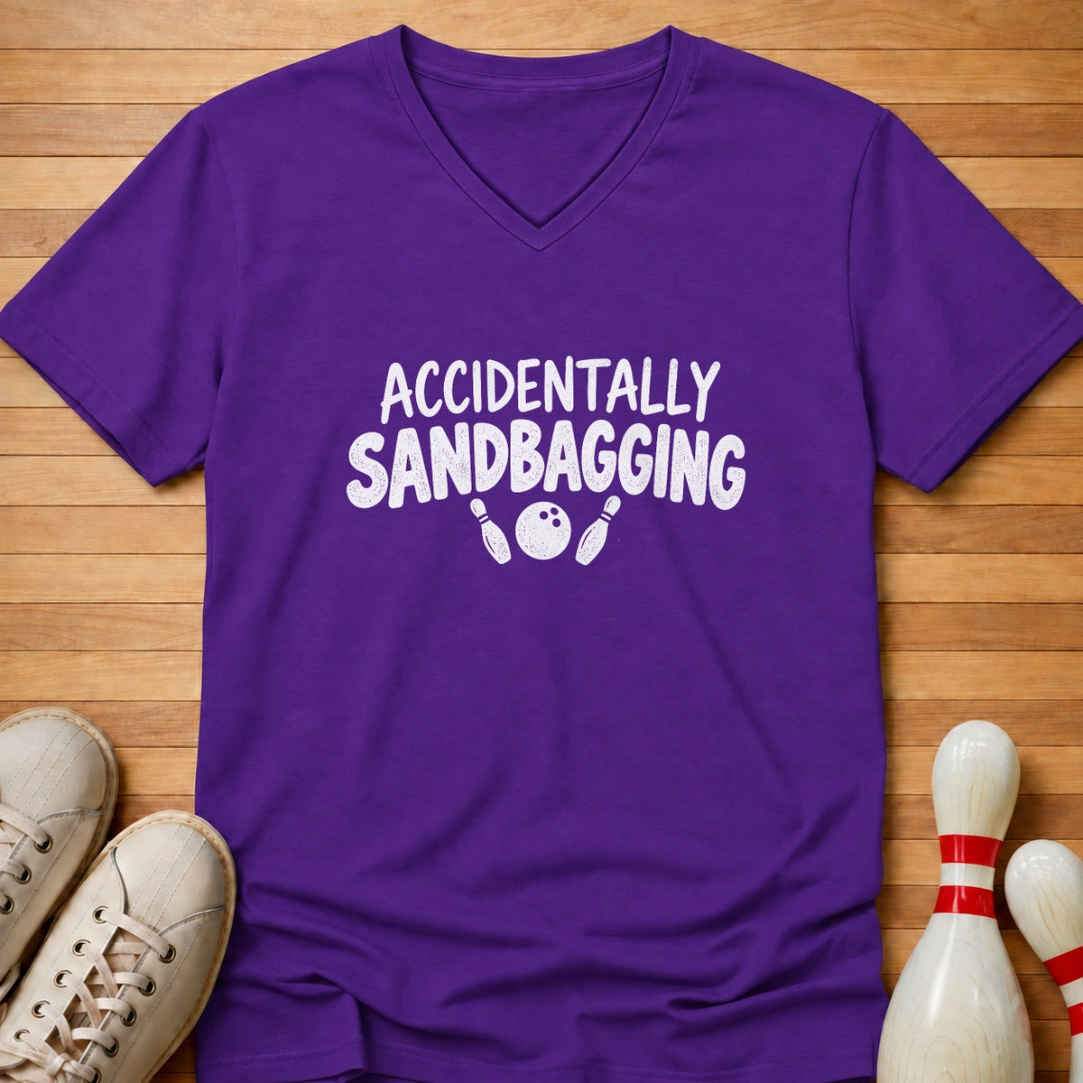 Accidentally Sandbagging Women's V-Neck