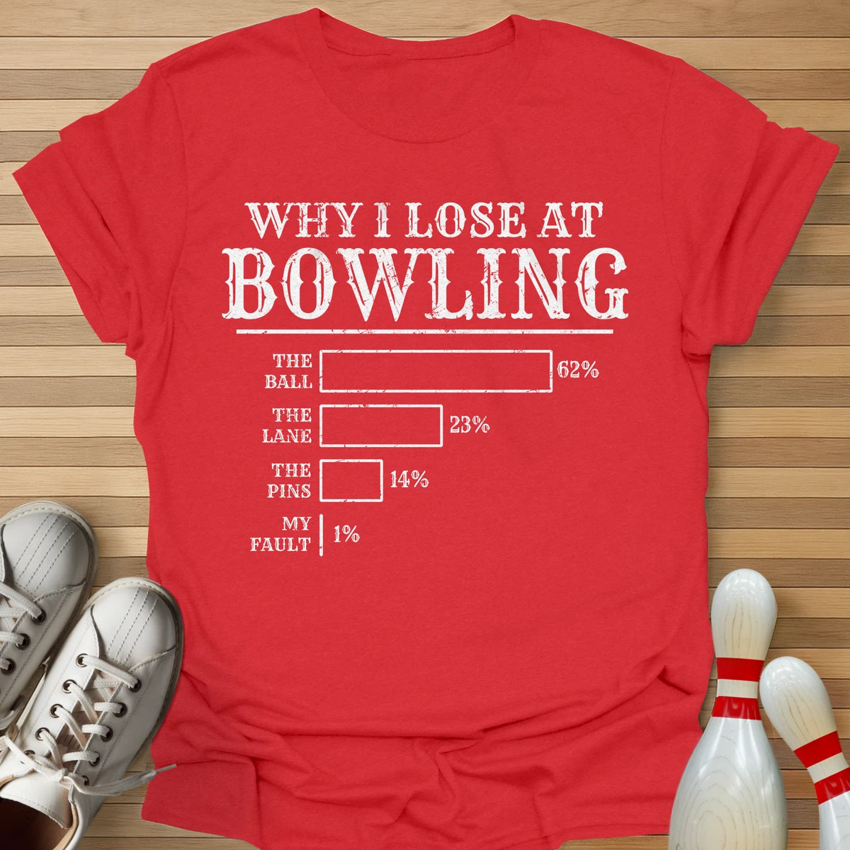 Why I Lose Chart Vintage T-Shirt