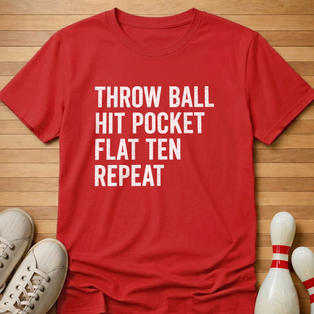 Throw Flat Ten Repeat T-Shirt