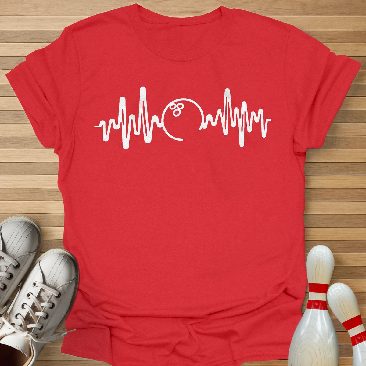 Bowling Heartbeat T-Shirt