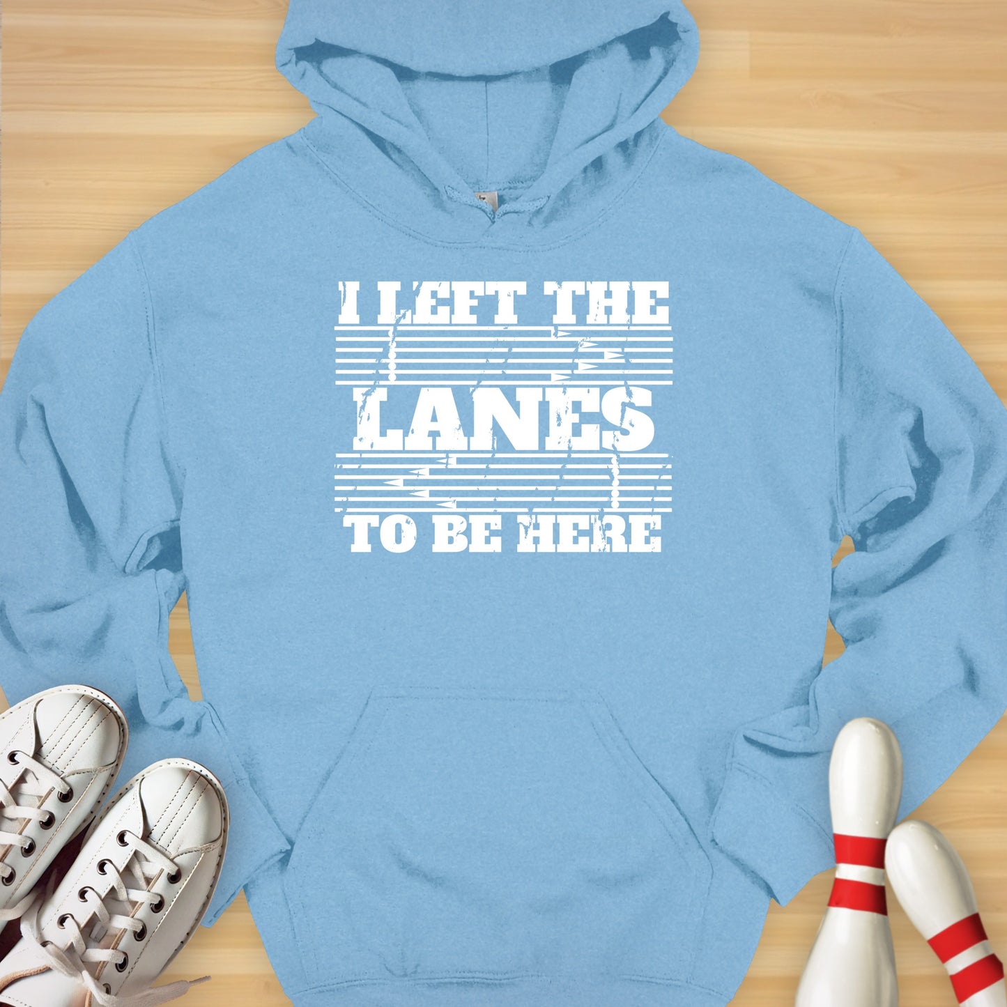 Left The Lanes Hoodie