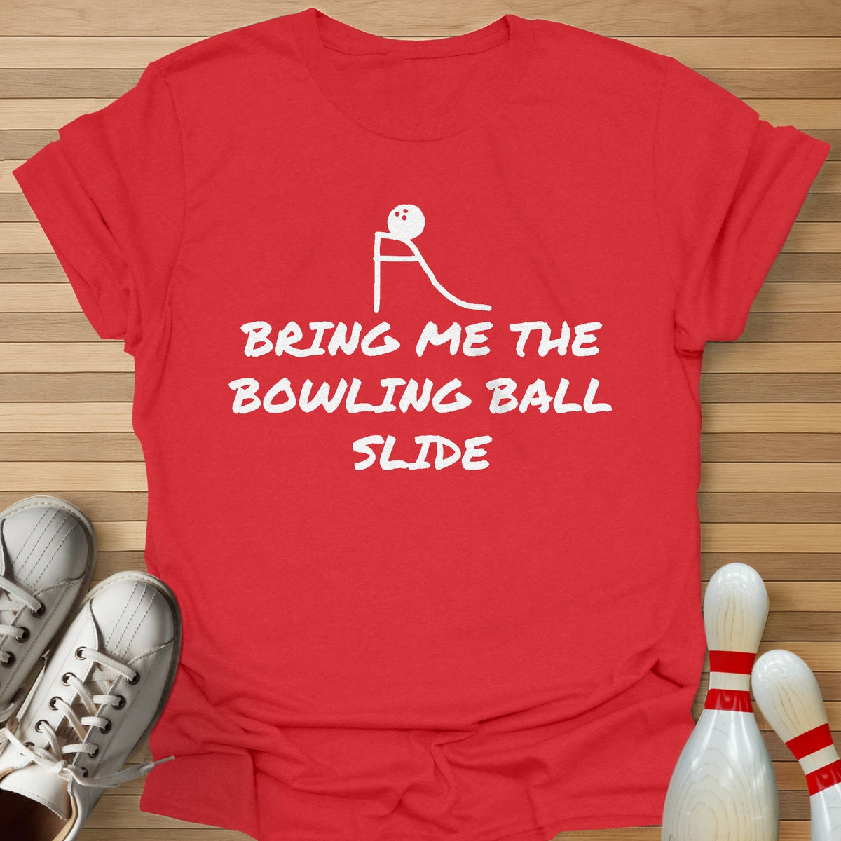 Bowling Ball Slide T-Shirt