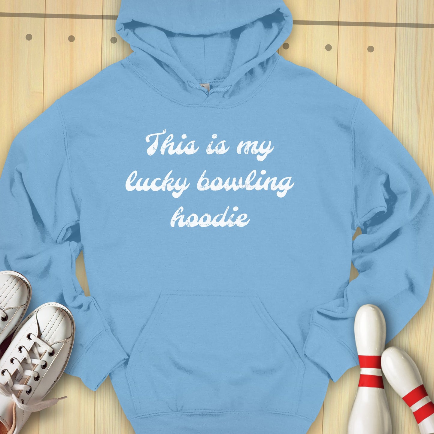 This Is My Lucky Bowling Hooded Sweatshirt