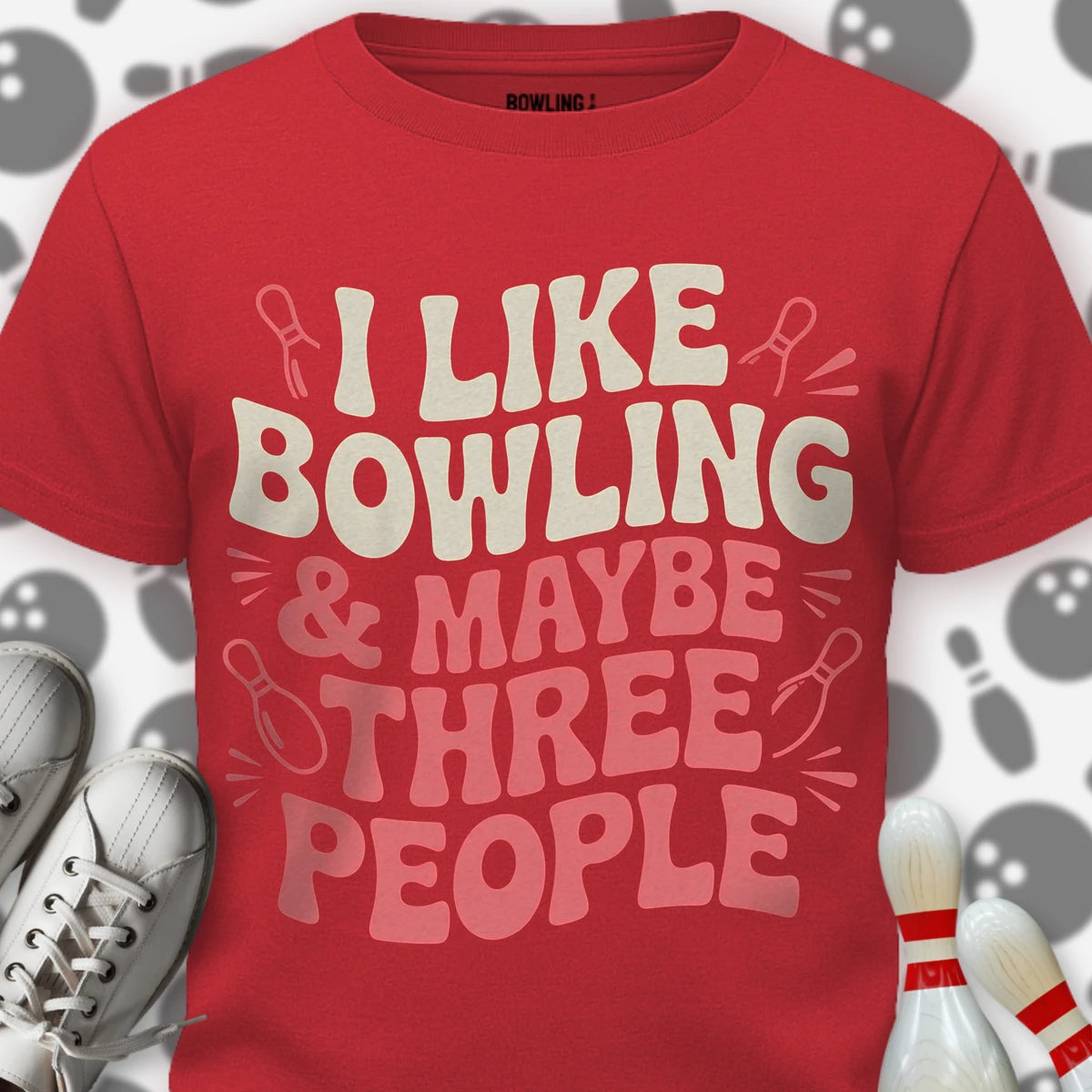 I Like Bowling Groovy T-Shirt