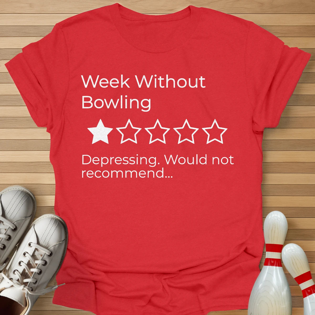 Bowlingless Review T-Shirt