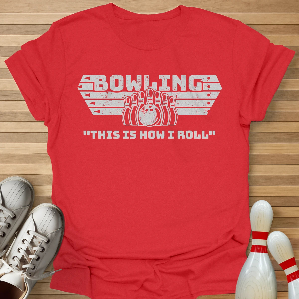Bowling How I Roll T-Shirt