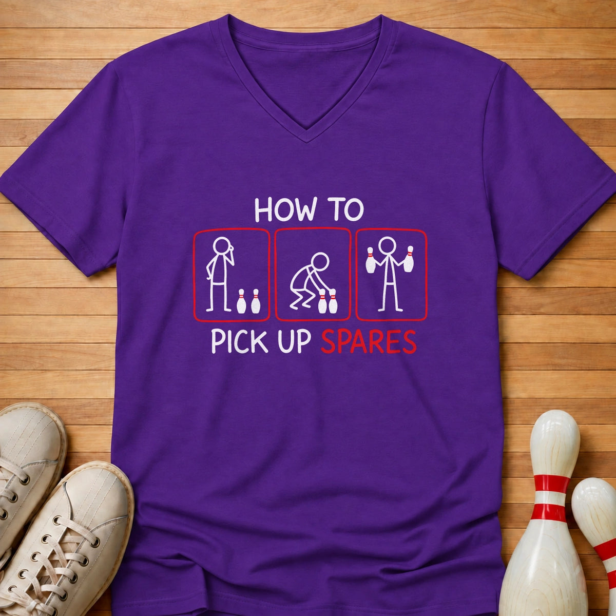 Guide To Spares Women's V-Neck