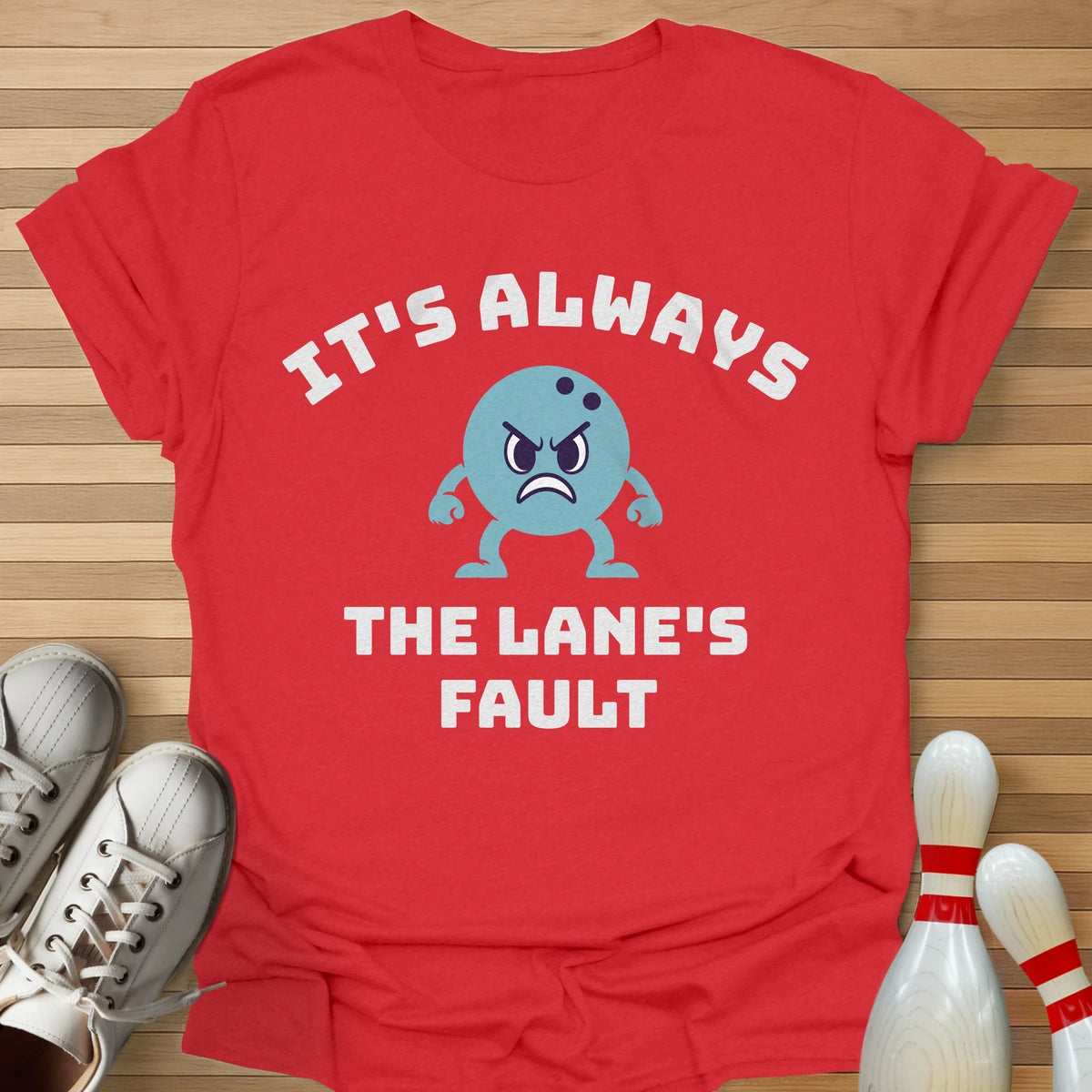 Lane Conditions Cartoon T-Shirt