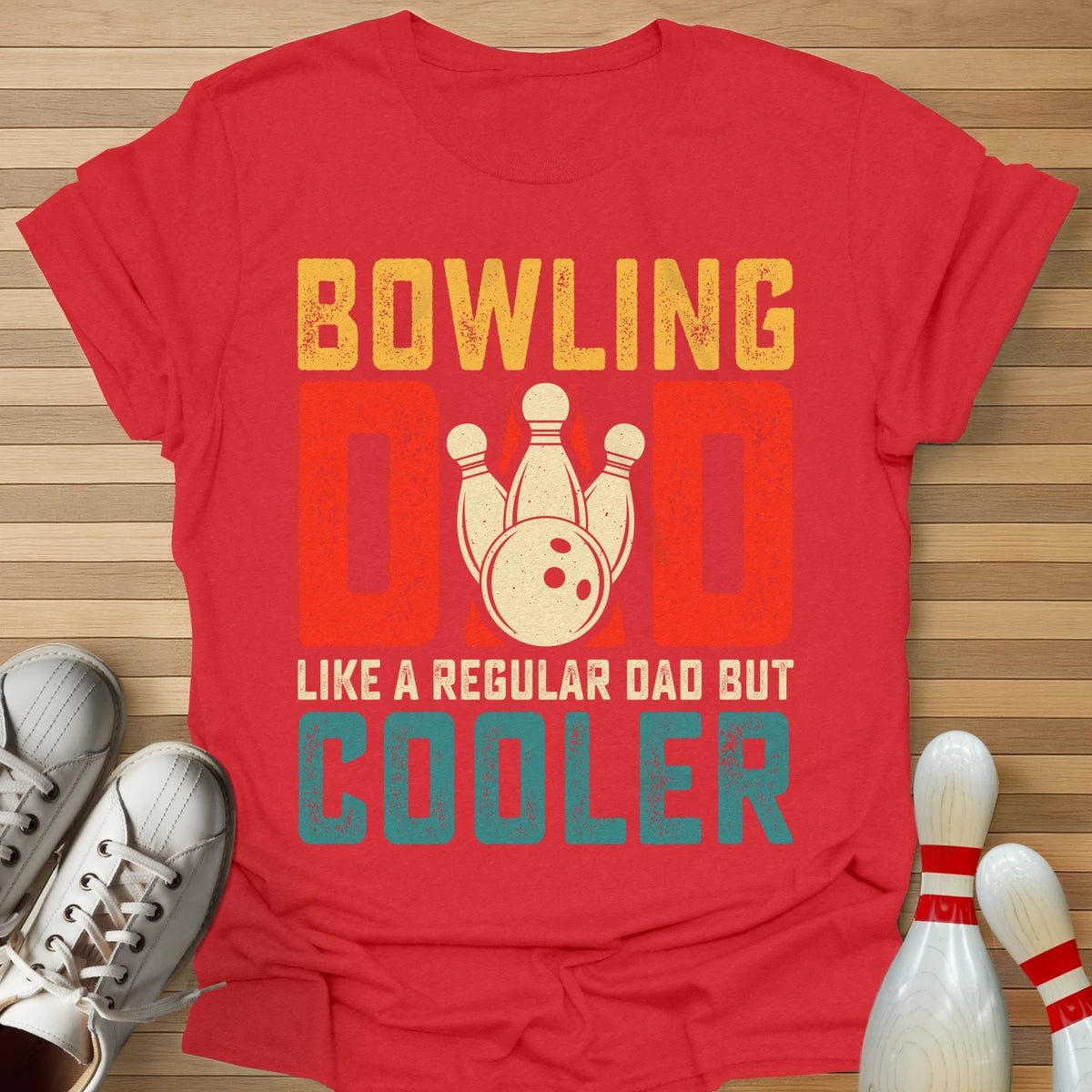 Bowling Dad Way Cooler T-Shirt