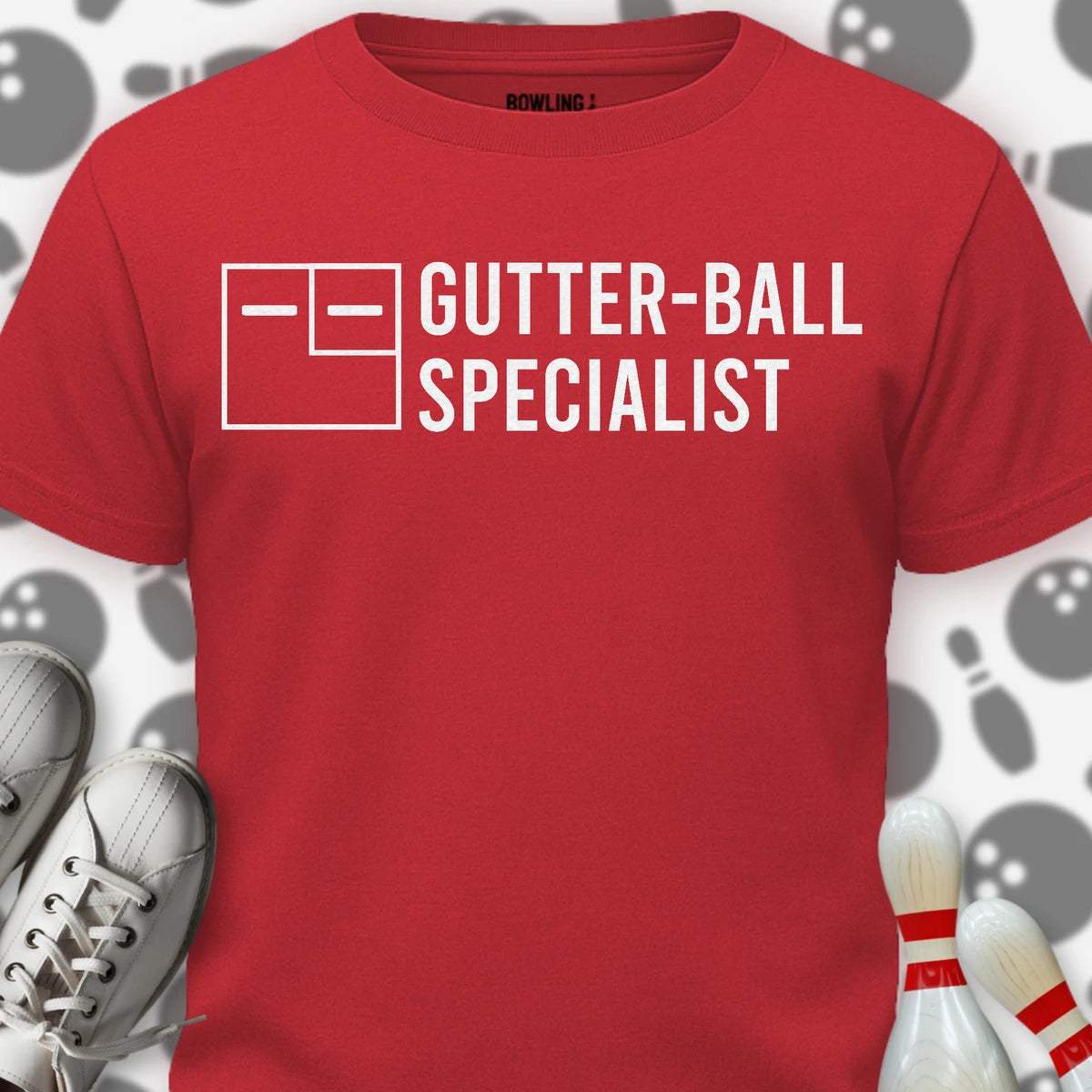 Gutter-Ball Specialist Scoreboard T-Shirt
