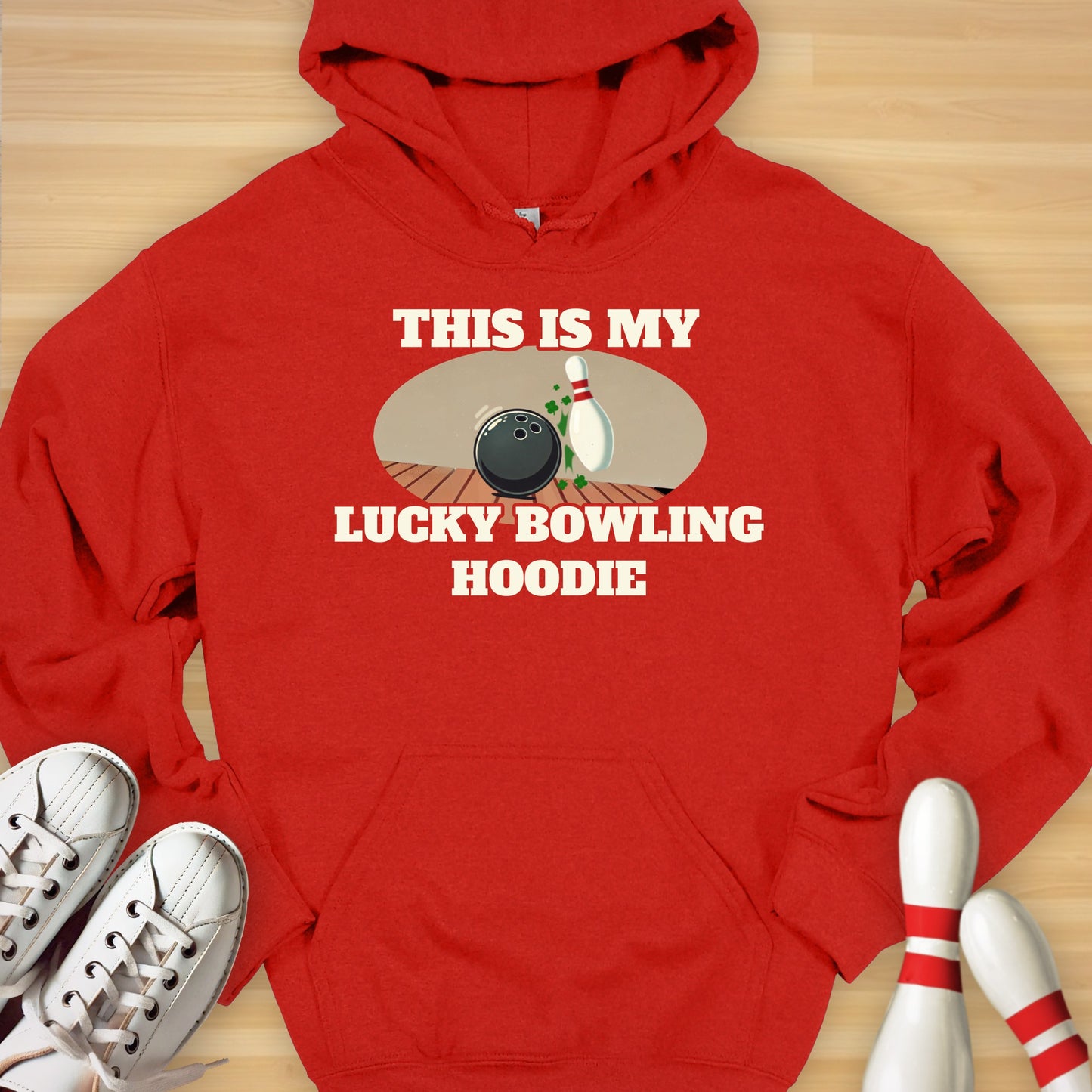 Lucky Bowling Hoodie Hoodie