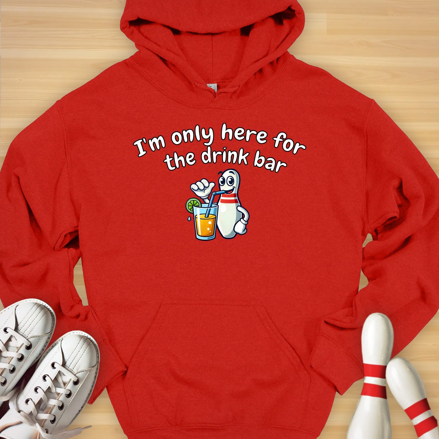 Drink Bar Pin Hoodie