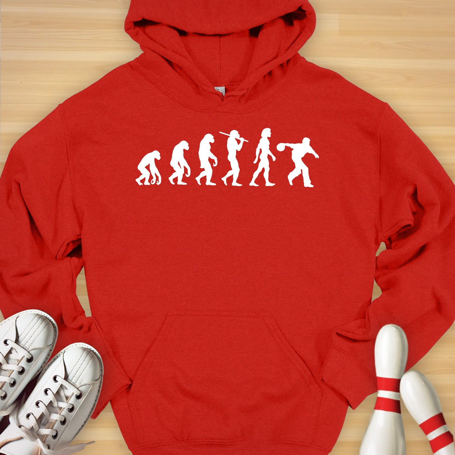 Evolution Of Bowling Hoodie