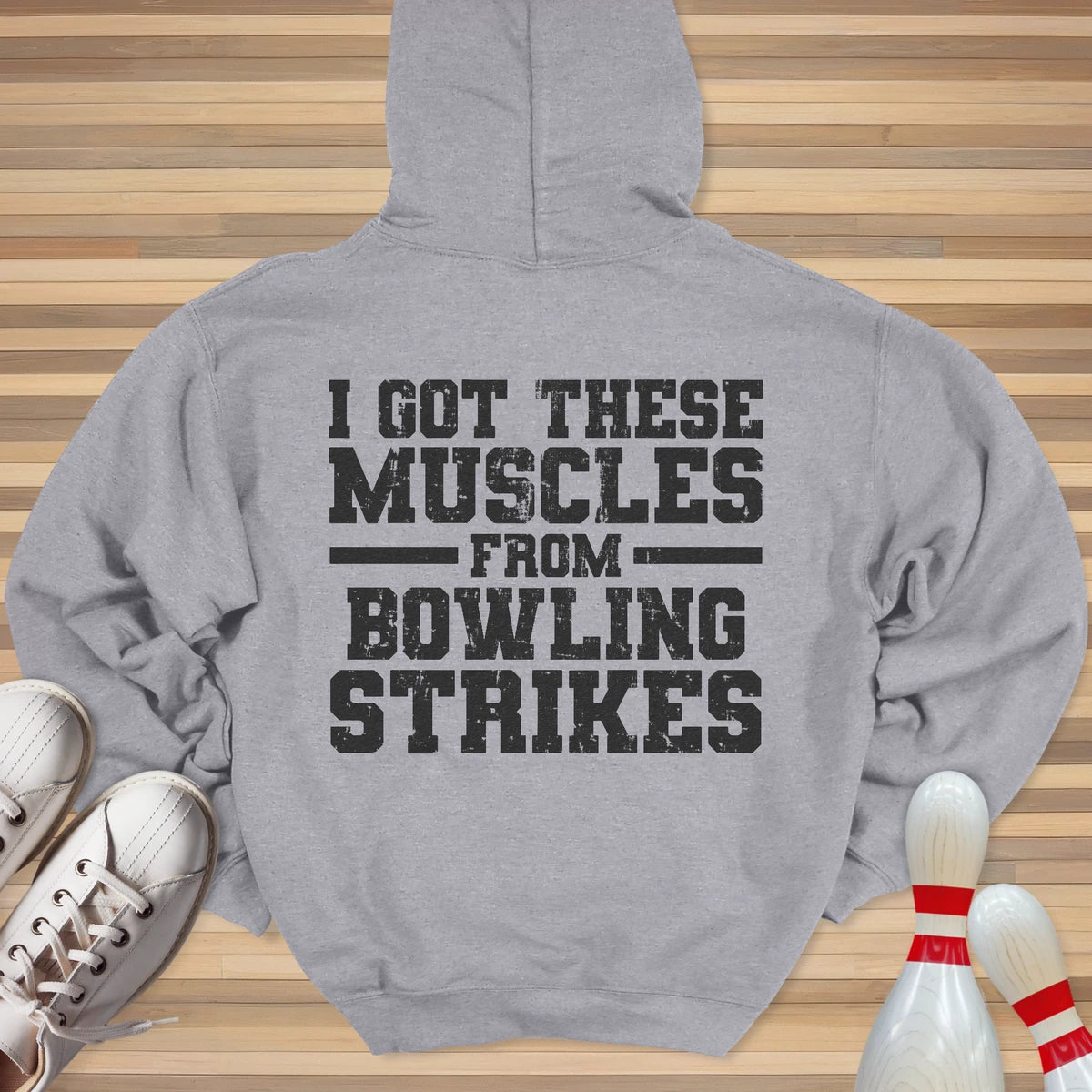 Muscles From Strikes Hoodie