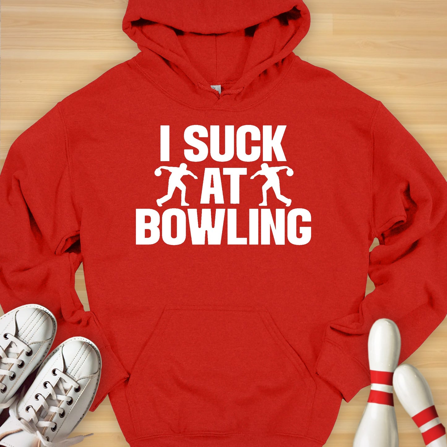 I Suck At Bowling Hoodie