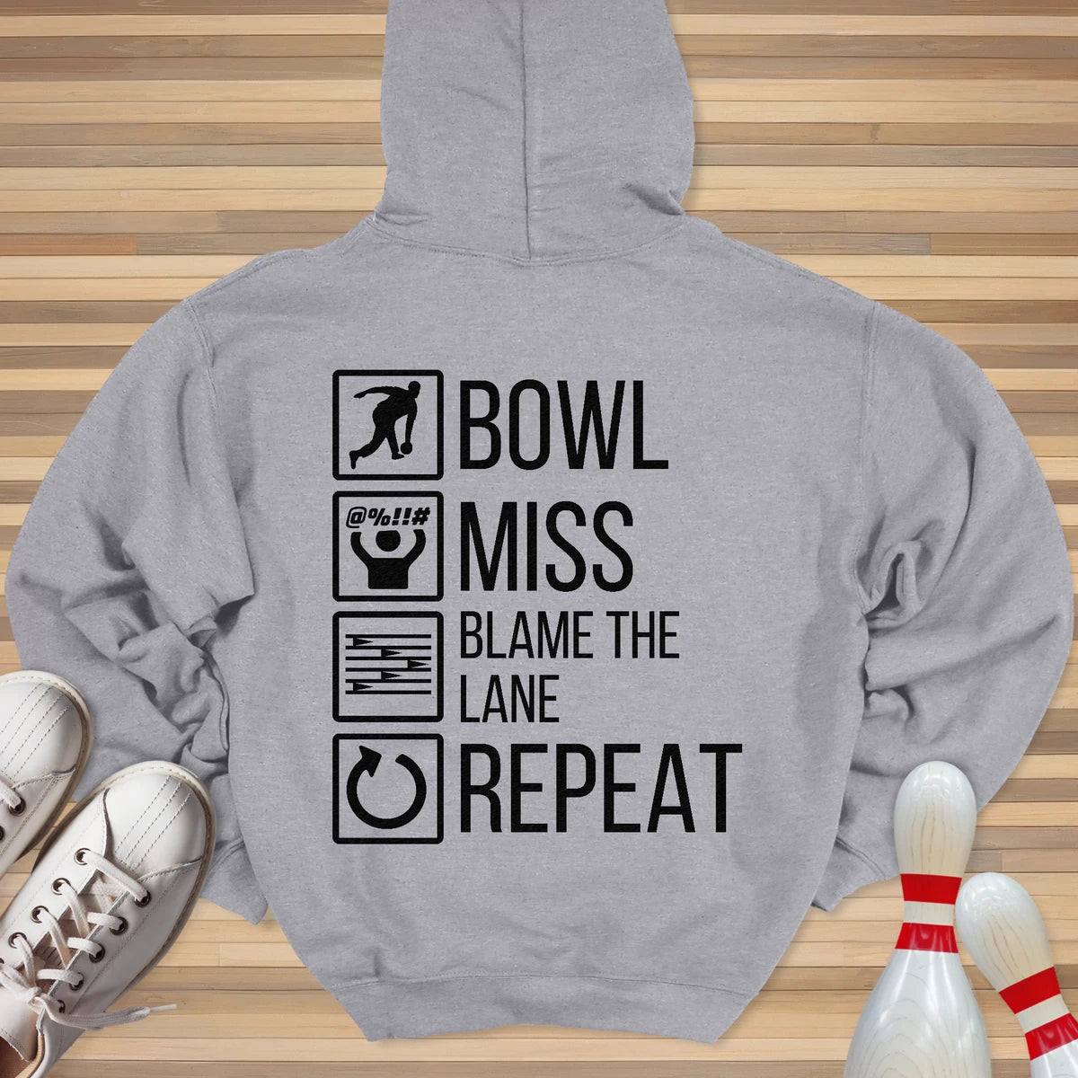 Blame The Lane Repeat Hoodie