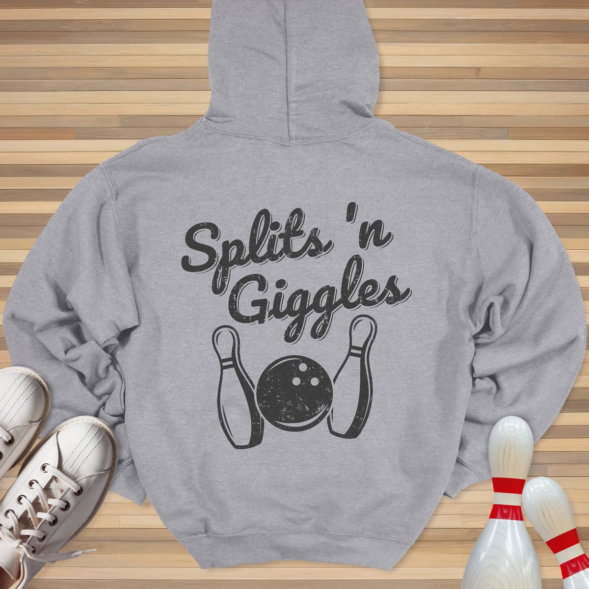Splits Giggles Retro Hoodie