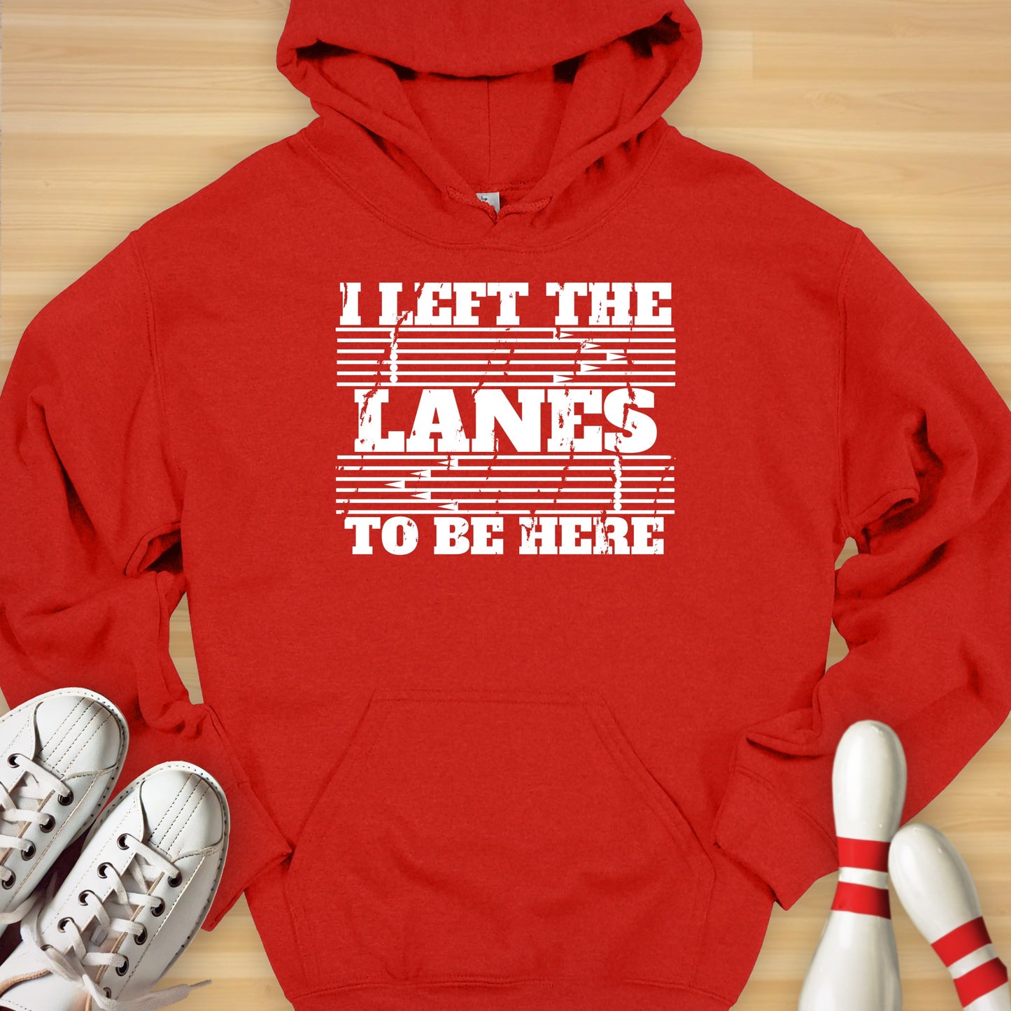 Left The Lanes Hoodie