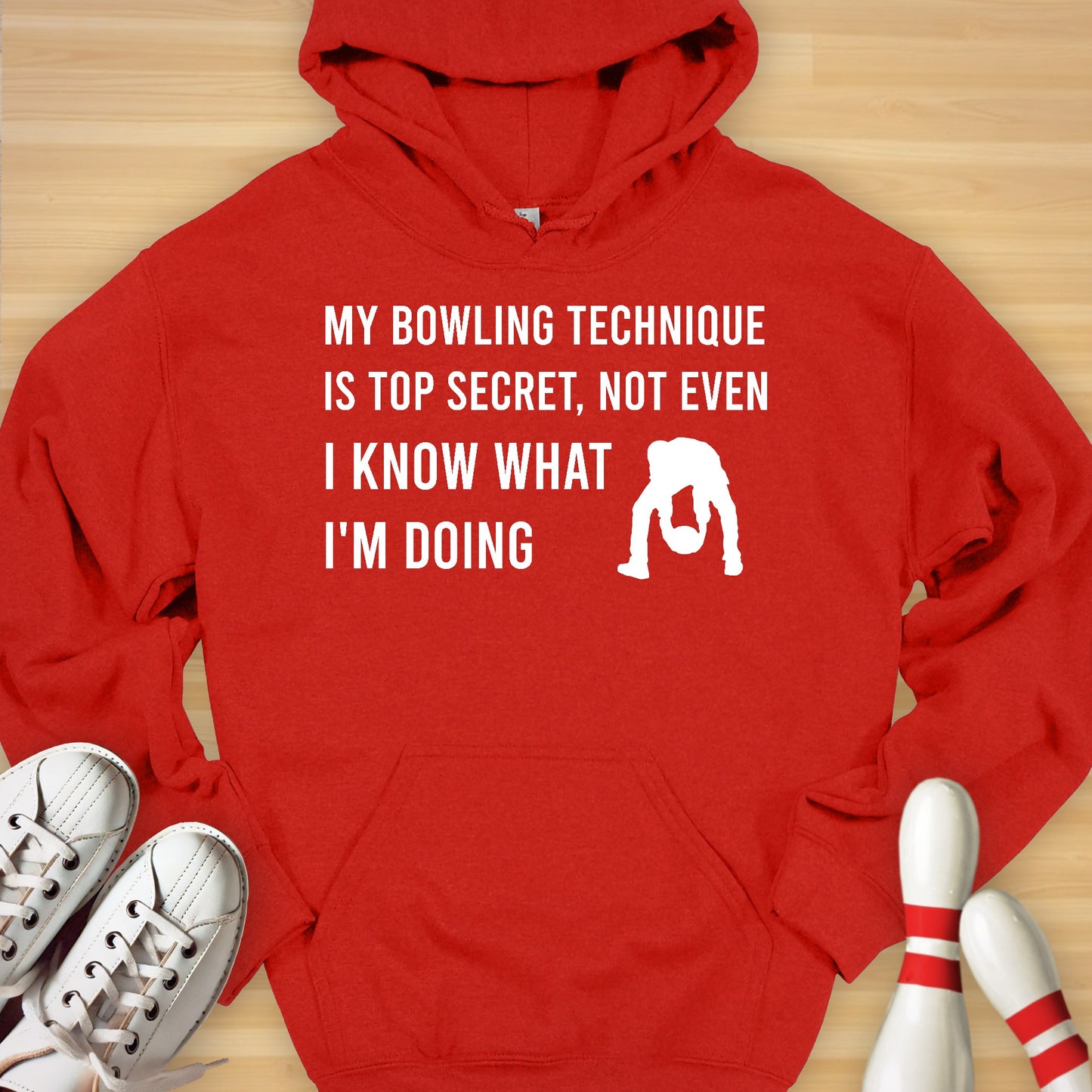 Top Secret Bowling Technique Hoodie