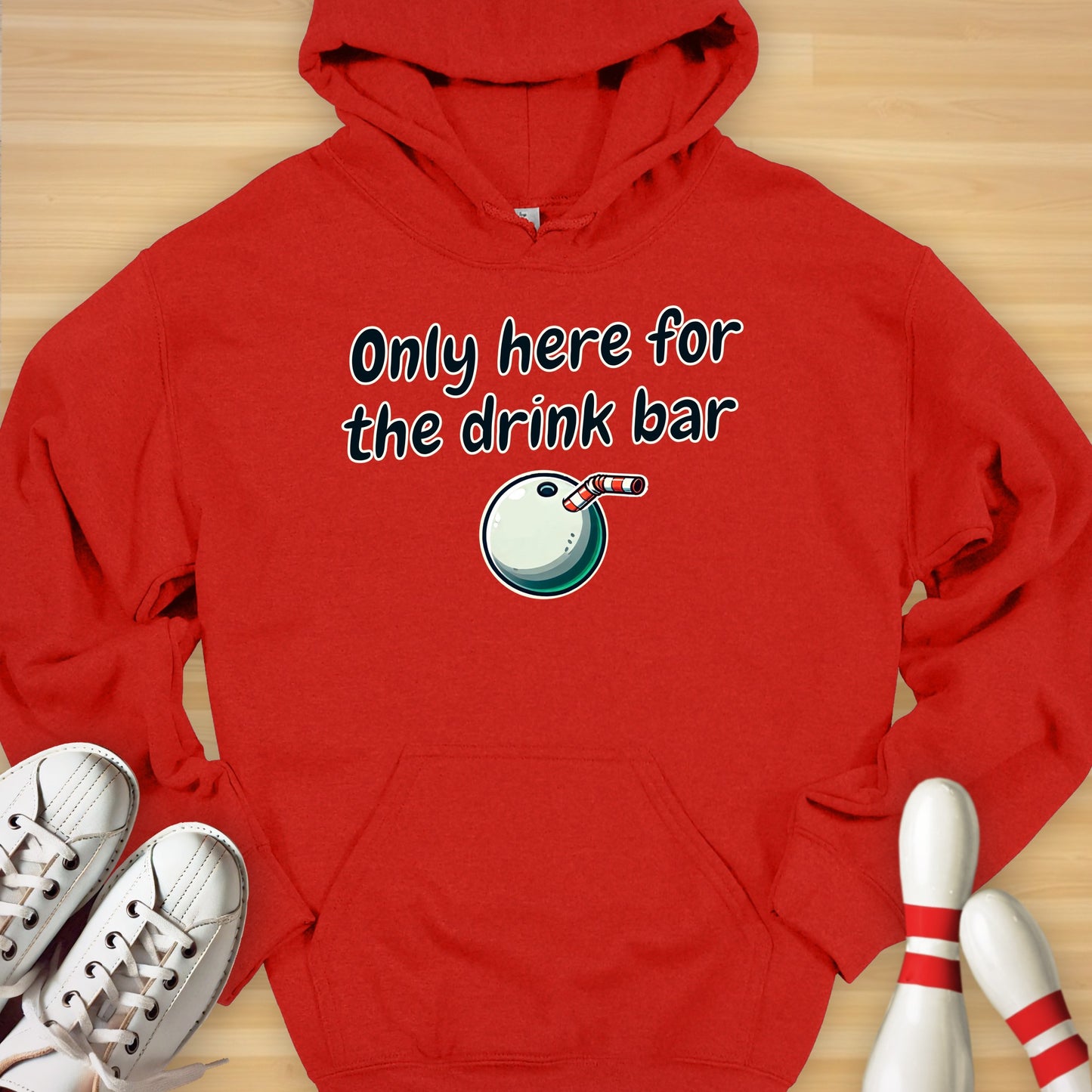 Only Here For The Drink Bar Hoodie