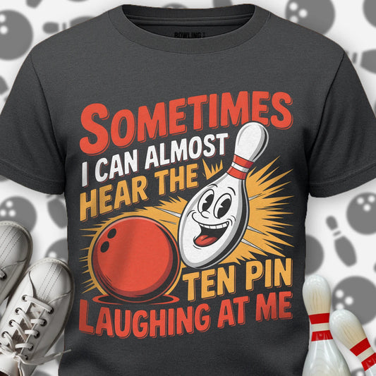 Ten Pin Laughing Retro T-Shirt