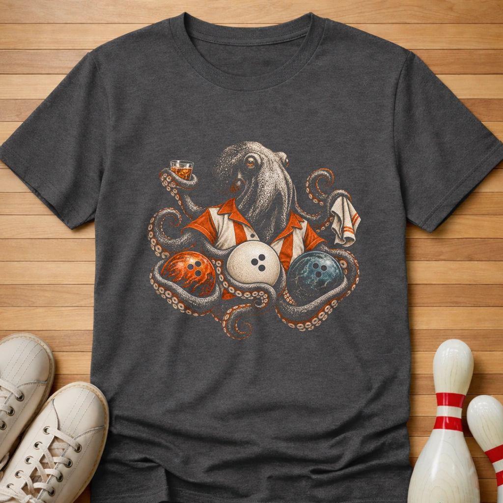 Bowling Octopus T-Shirt