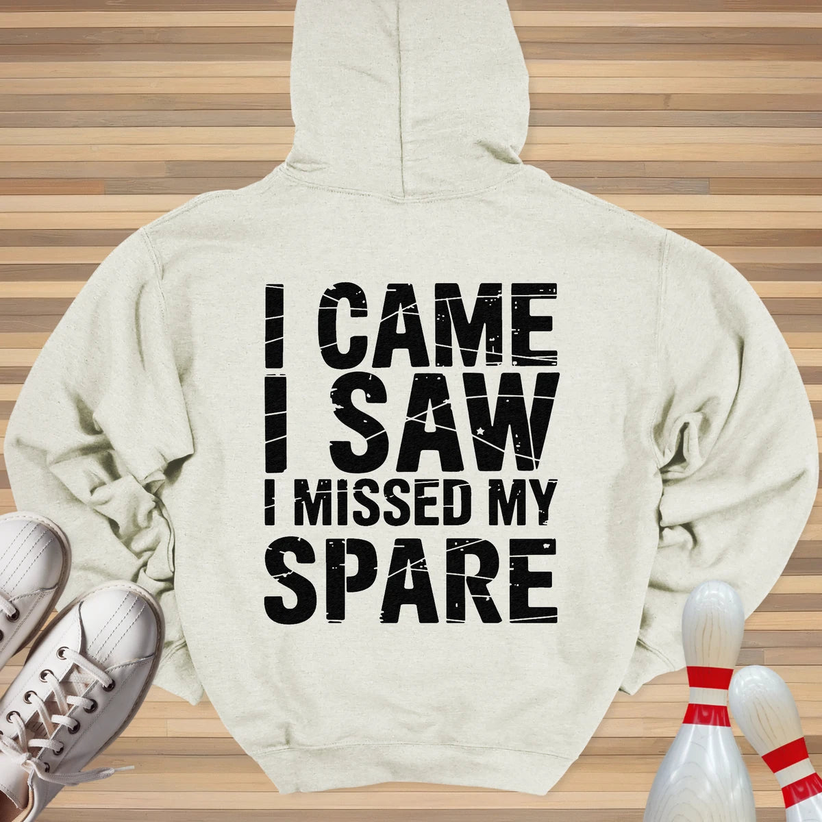 Came Saw Missed Spare Hoodie