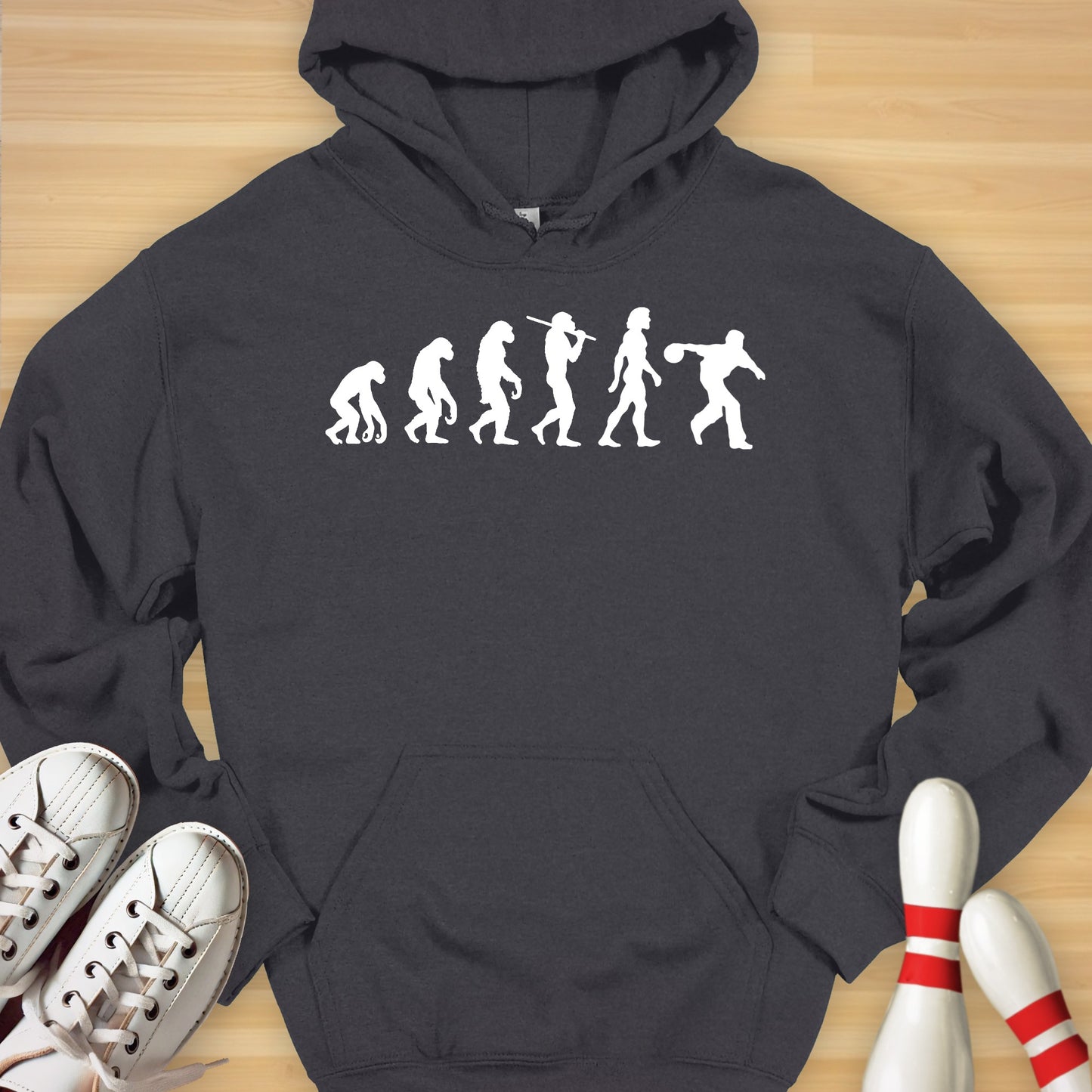 Evolution Of Bowling Hoodie