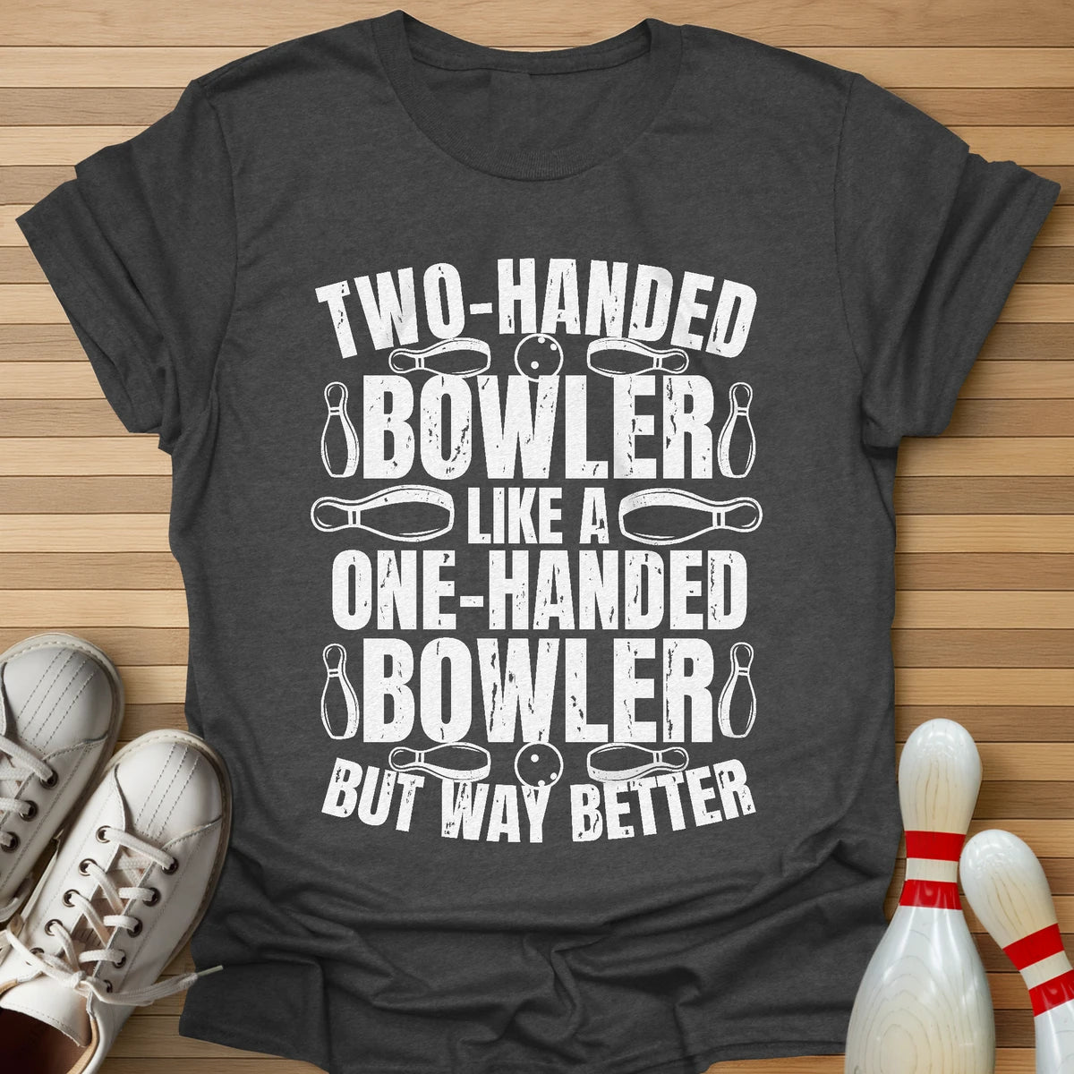 Two Handed Bowler T-Shirt