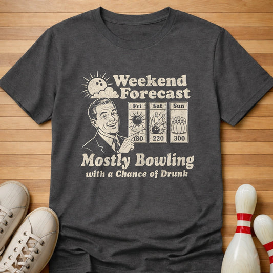 Forecast of Bowling T-Shirt