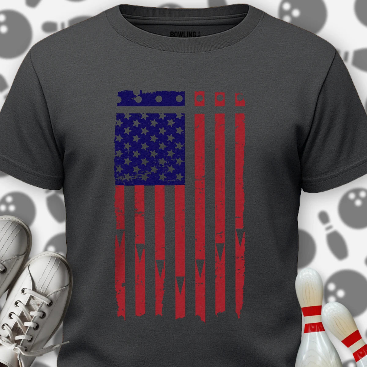 See Through Lane Flag T-Shirt