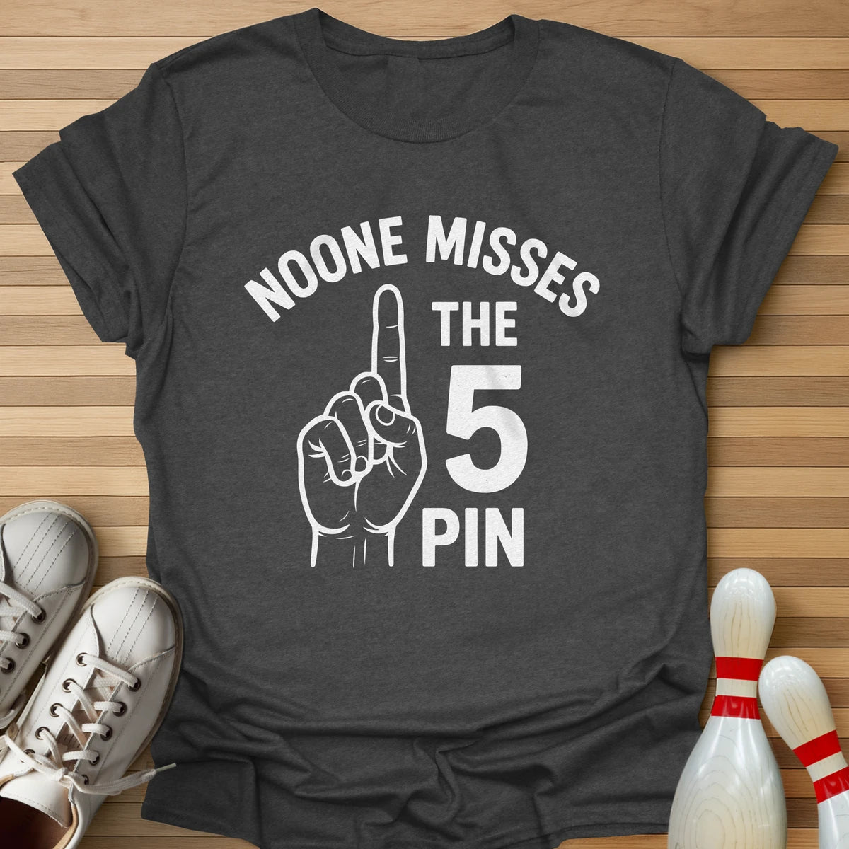 Noone Misses The 5 Pin T-Shirt
