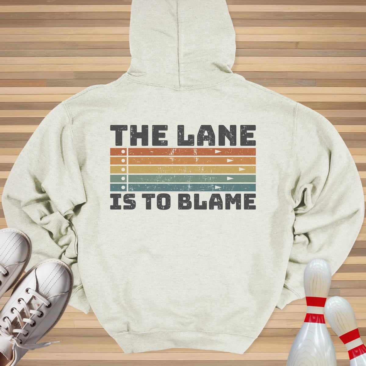 Lane Blame Retro Sunrise Hoodie