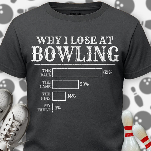 Why I Lose Chart Vintage T-Shirt