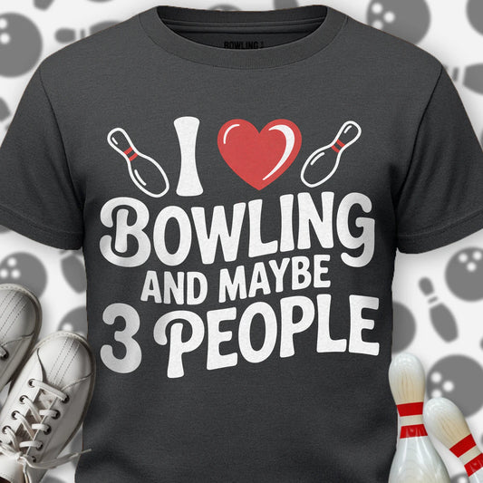 I Heart Bowling T-Shirt