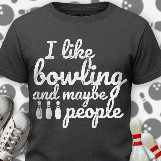 Bowling And 3 People T-Shirt