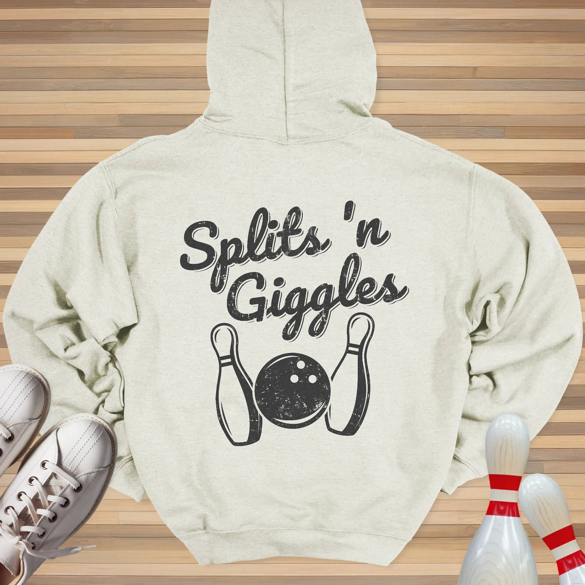 Splits Giggles Retro Hoodie