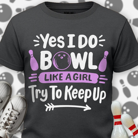 Girl Power Bowling T-Shirt