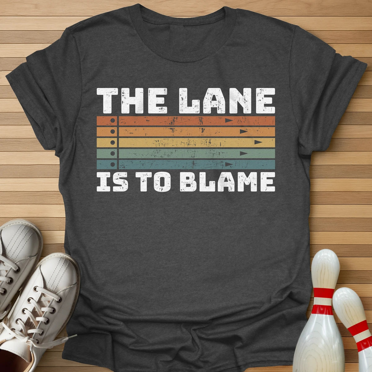 Lane Blame Retro Sunrise T-Shirt