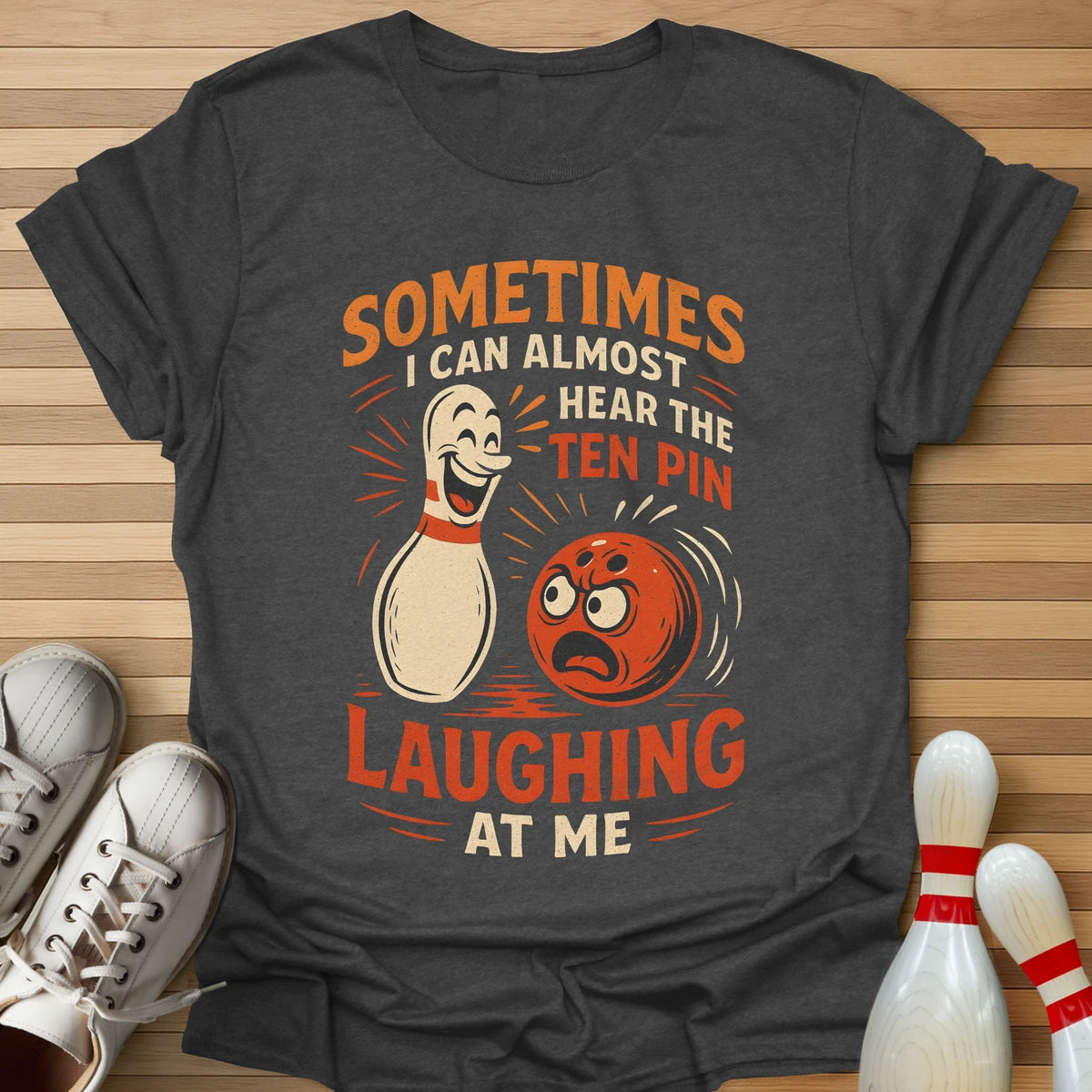 Laughing At Me Retro T-Shirt