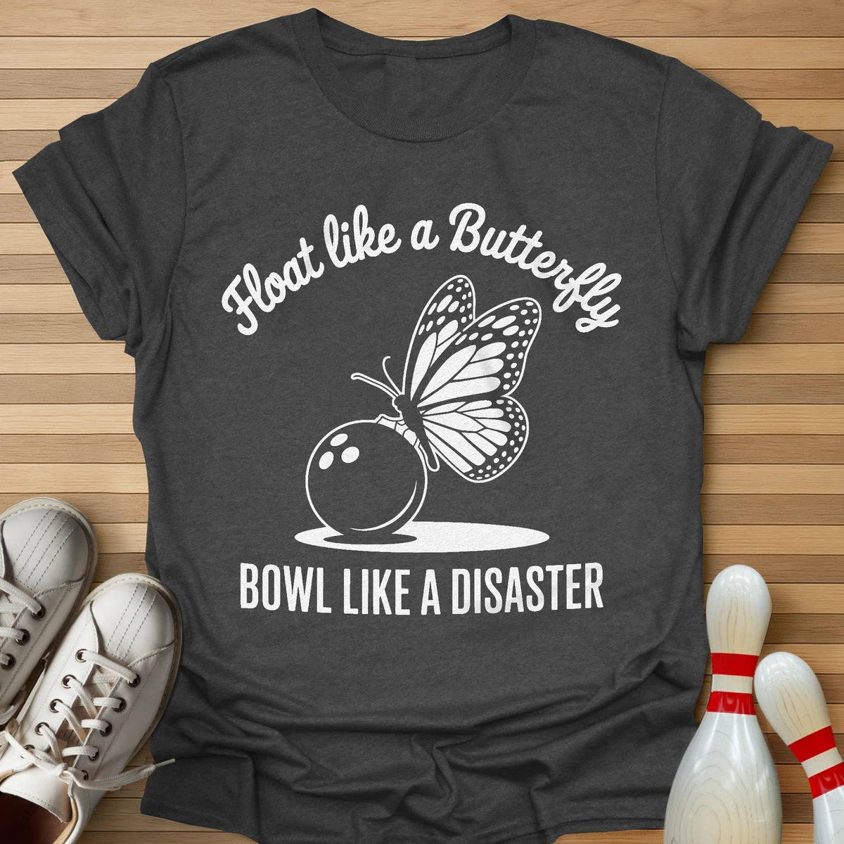 Butterfly Bowling T-Shirt