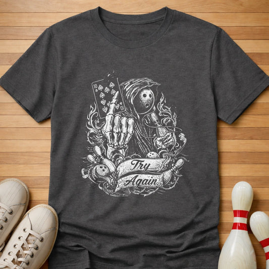 10 Pin Try Again T-Shirt