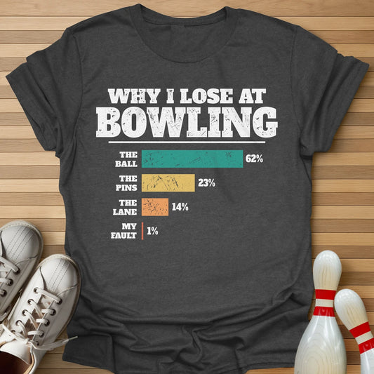 Why I Lose Chart T-Shirt