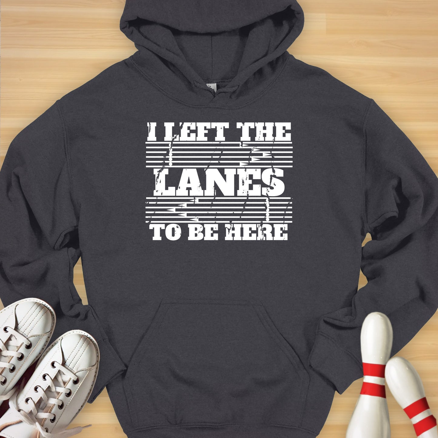 Left The Lanes Hoodie