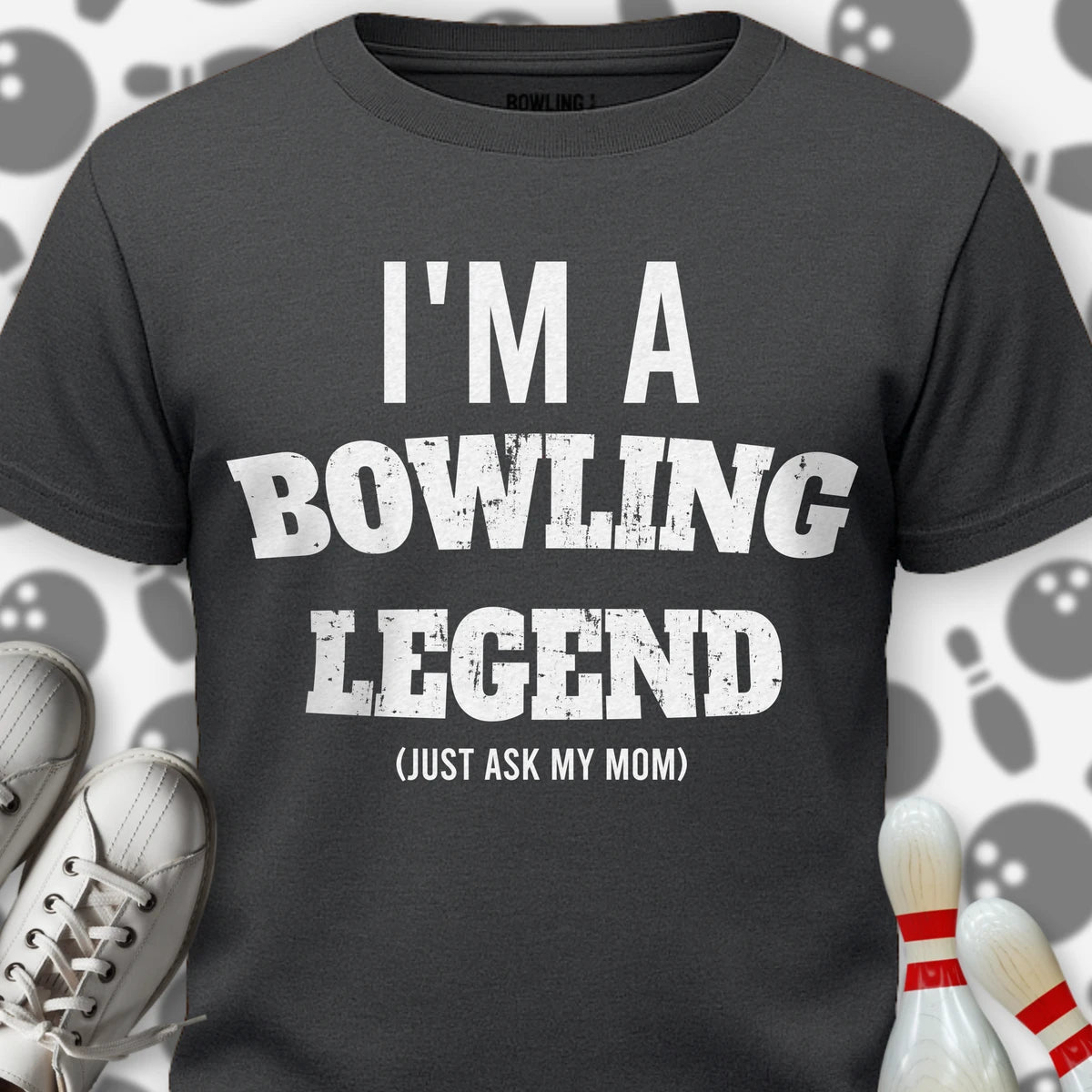Mom's Bowling Legend T-Shirt